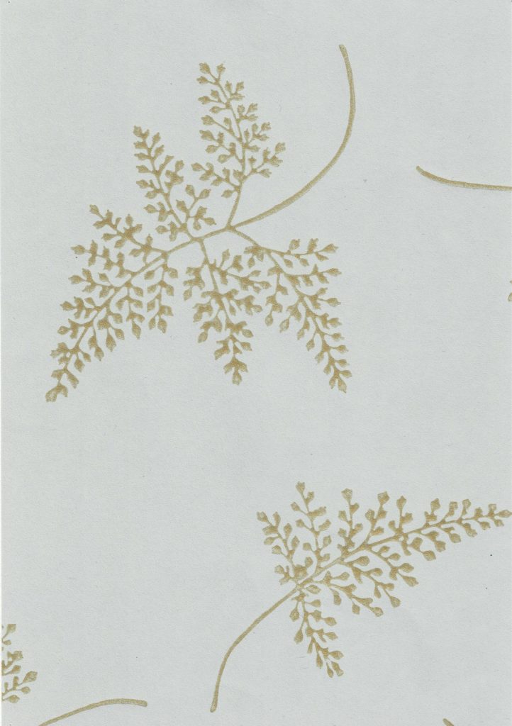 京からかみ見本帳より③忍草
